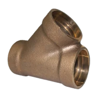 Bronze wye (lateral) fitting