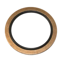 Bronze fitting with sealing ring