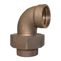 Bronze union elbow