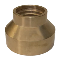 Bronze reducing coupling