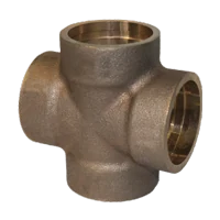 Bronze cross fitting